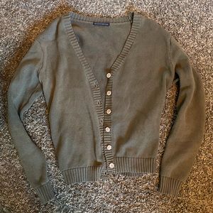 Olive Green Billie Cardigan